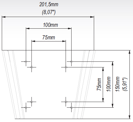 Adapter VESA LC-GD23