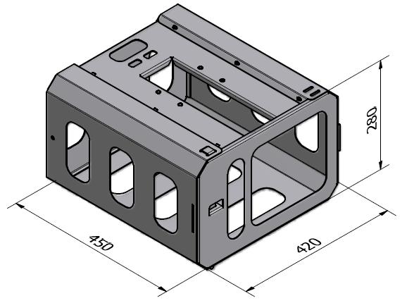 Klatka ochronna do projektora LC-PSC22